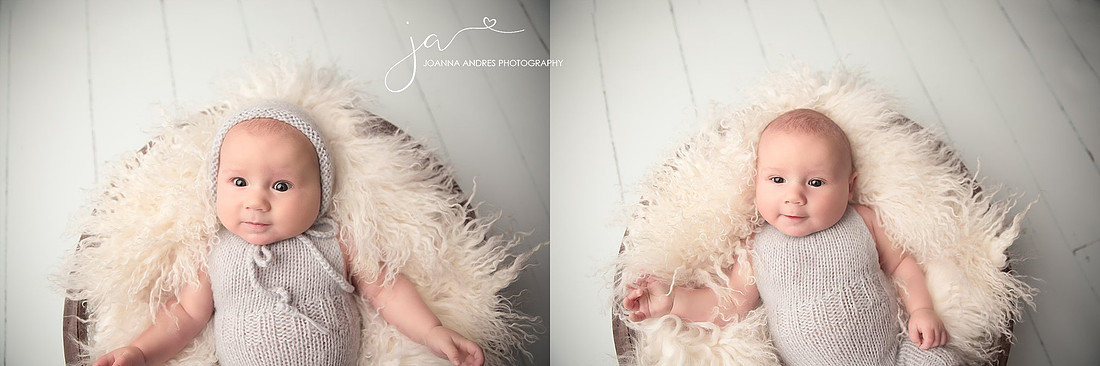Columbus Ohio Baby Photographer, Henry's 3 month milestone 
