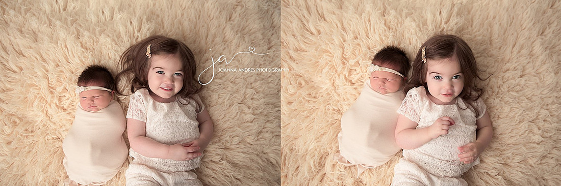 Sibling newborn photos