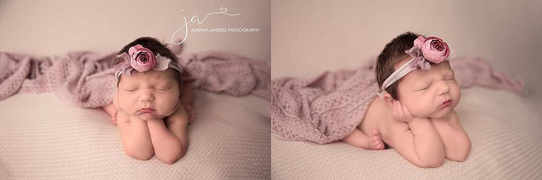 Froggy Pose Newborn Photographer Columbus Ohio