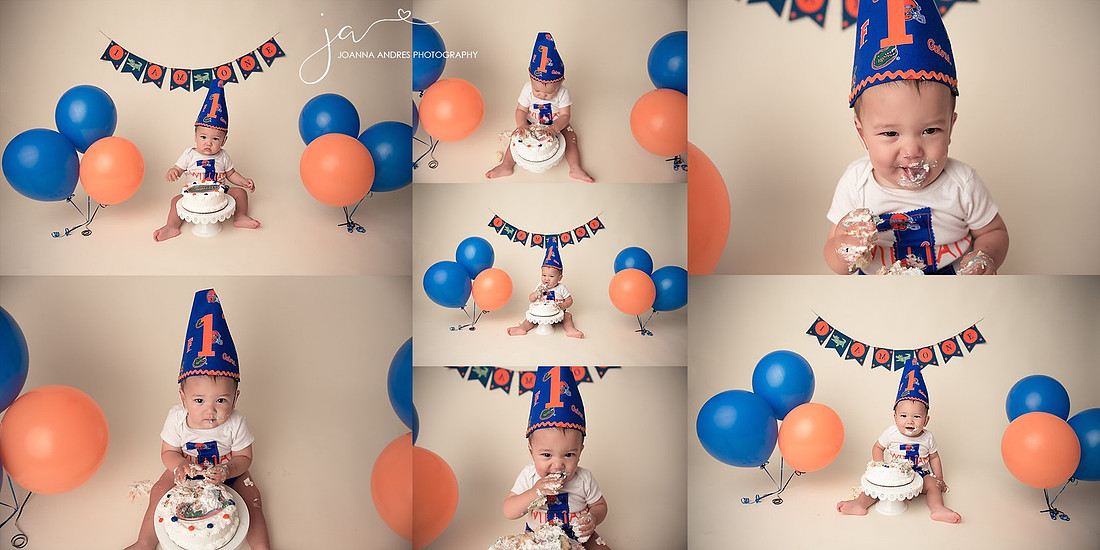 One Year Baby Photographer Columbus Ohio, Cake Smash Photography, Birthday Photographer