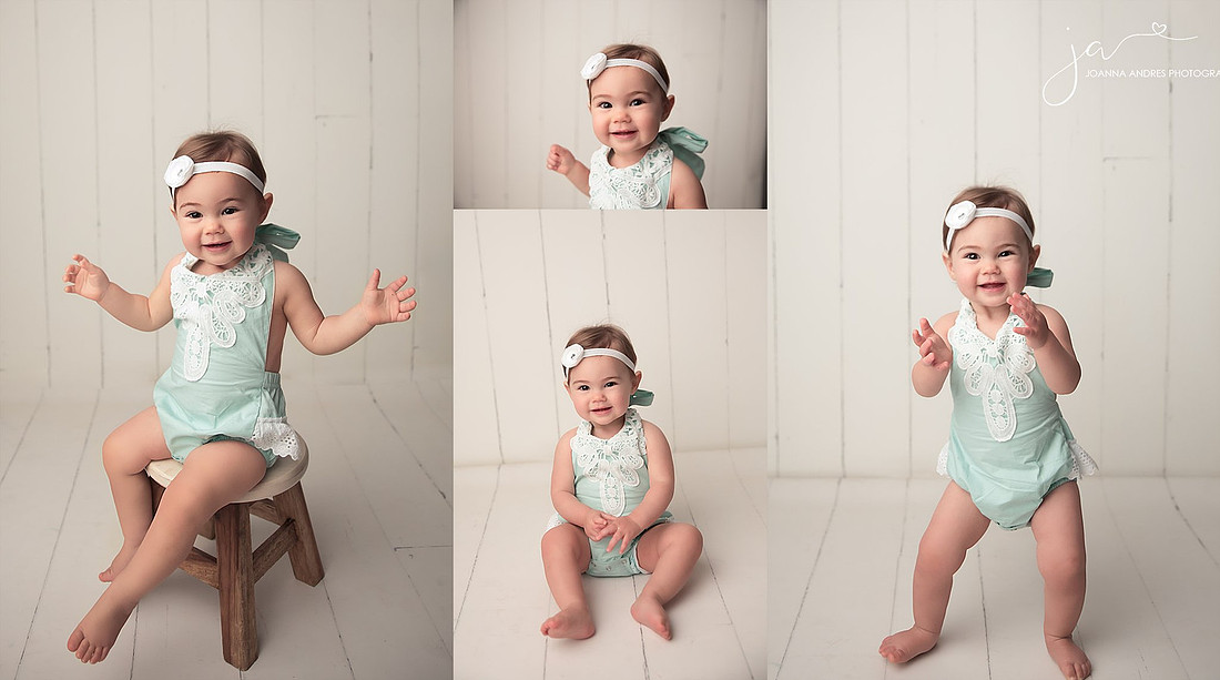 Sloane is ONE, Cake Smash Portraits Columbus Ohio, Bathtub Session
