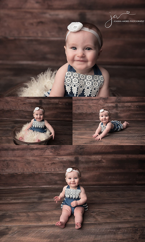 Baby Photographer Six Month milestone Session