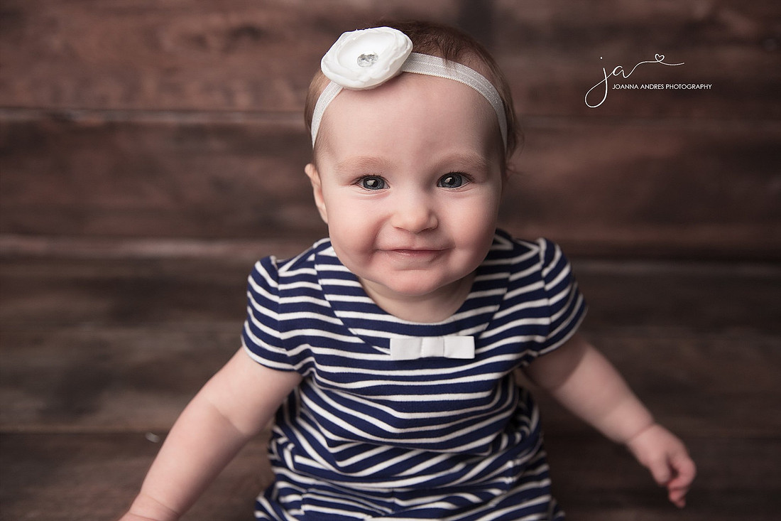 Baby Photographer Six Month milestone Session