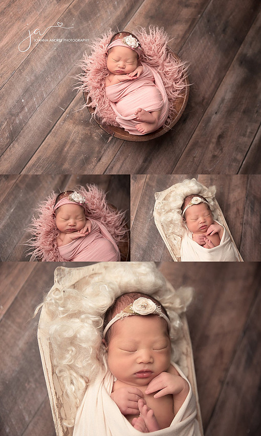 Pretty in Pink Newborn Photos