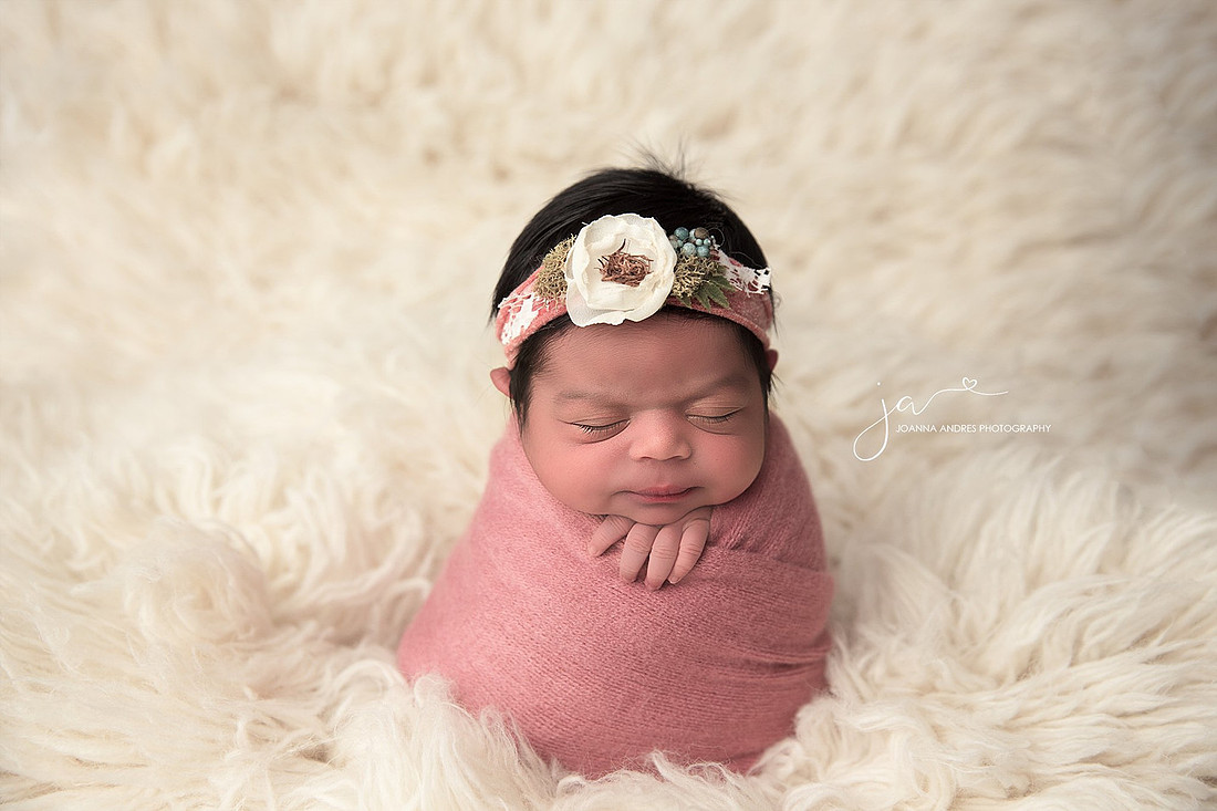 "Newborn Baby Girl Photographer Columbus Ohio"