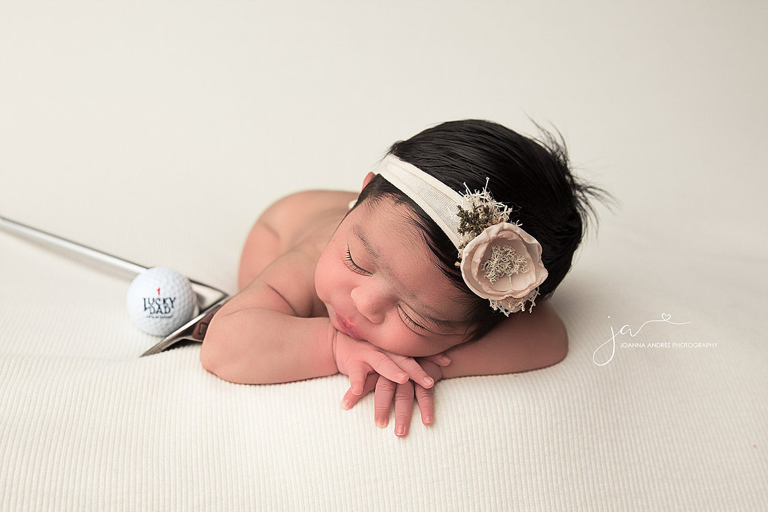 "Newborn Baby Girl Photographer Columbus Ohio"