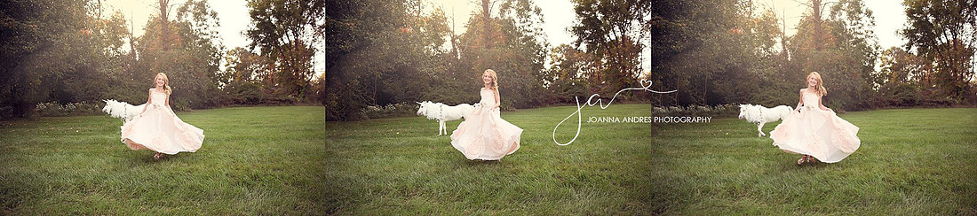 Whimsical Photo Shoot for Girls Columbus Ohio