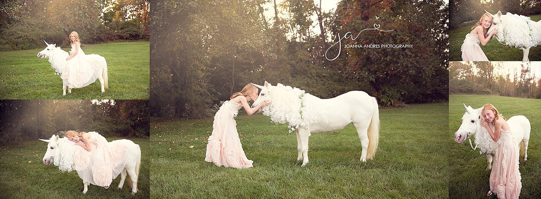 Juliana's Unicorn Session Upper Arlington Ohio