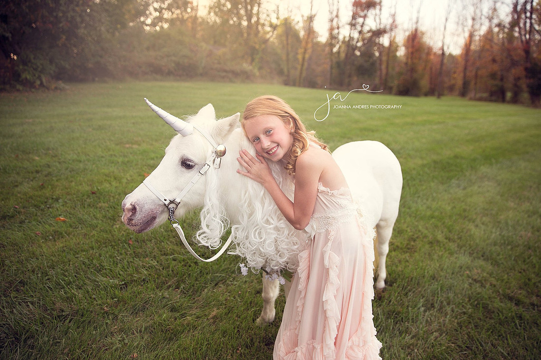 Unicorn Styled Photo Shoot Columbus Ohio