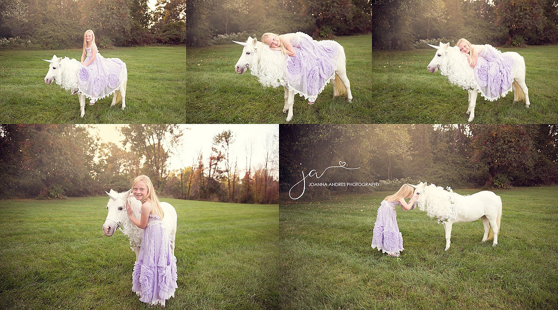 Styled Unicorn Photo Session