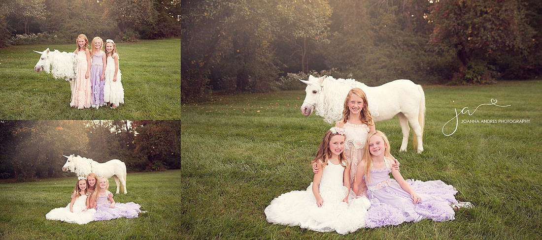 Sibling Uniciorn Photo Session