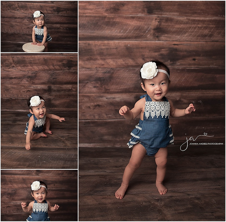 One Year Milestone Baby Girl