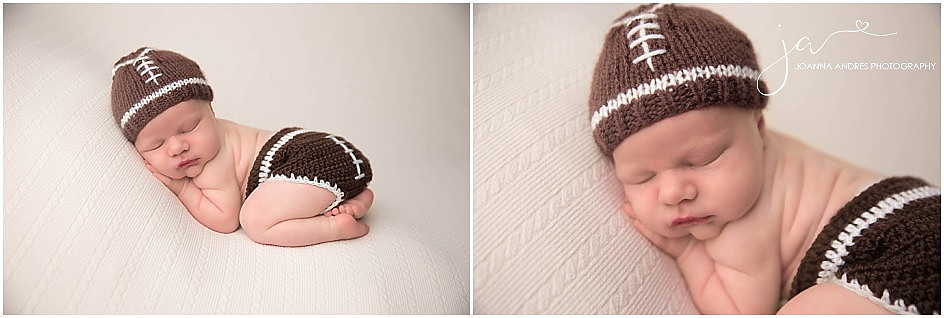 Newborn Baby Boy Football Player Outfit