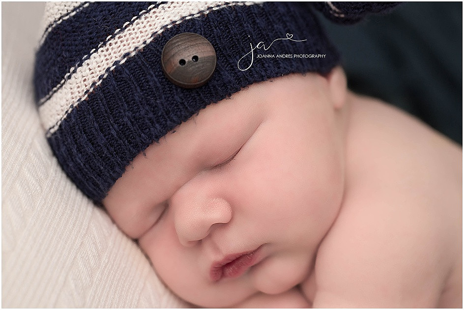 Newborn Baby BOy Close UP Shot
