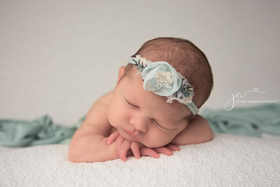 Baby Girl in Mints