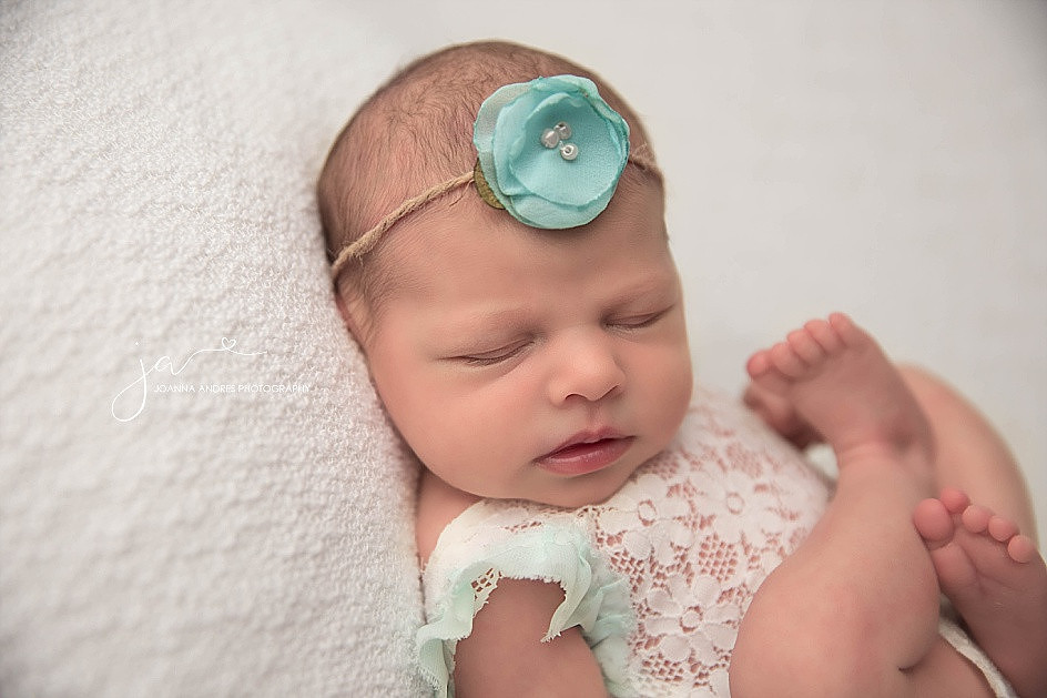 Newborn Girl Close UP