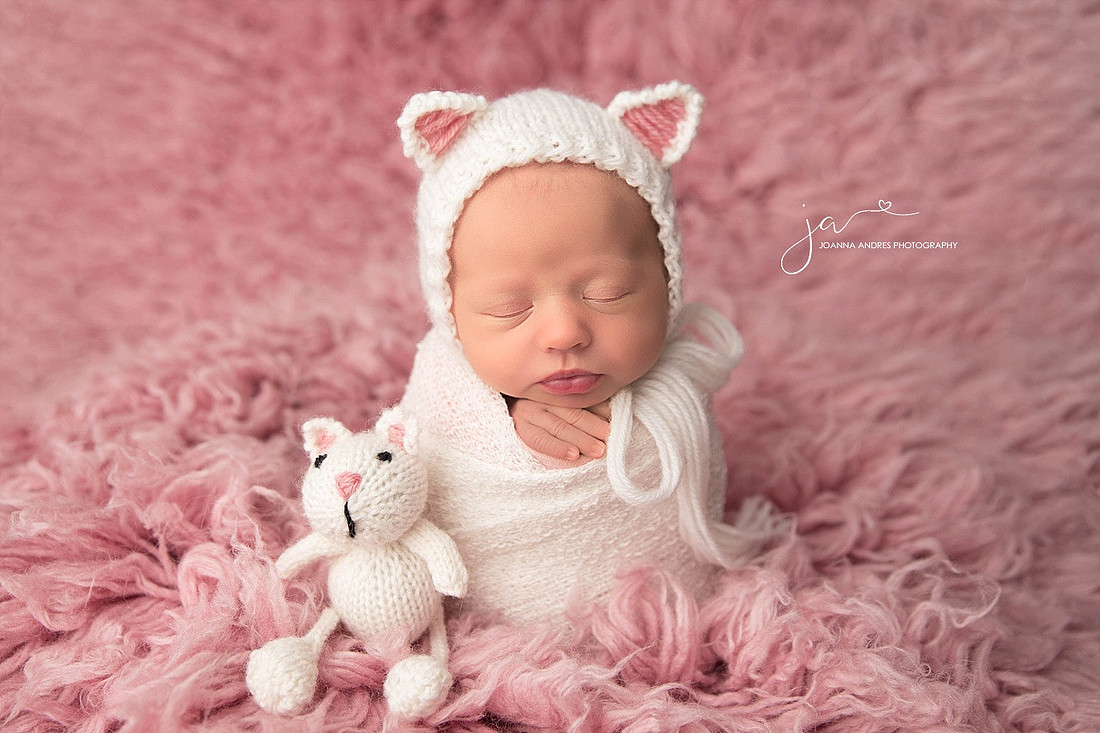 Newborn Baby Girl Kitten Outfit