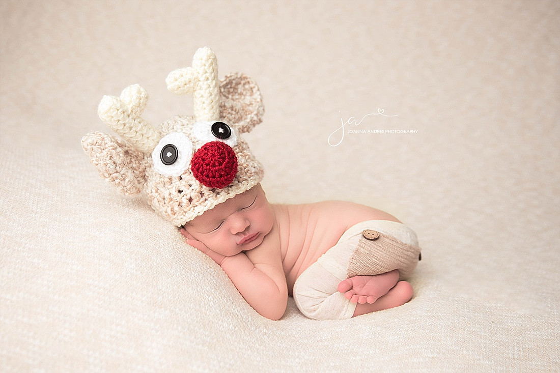 Newborn Reindeer Hat