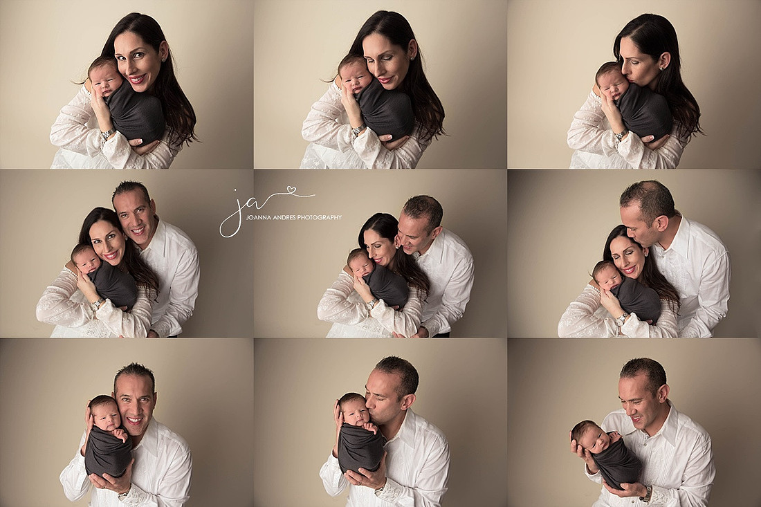 Newborn Baby Boy with Parents
