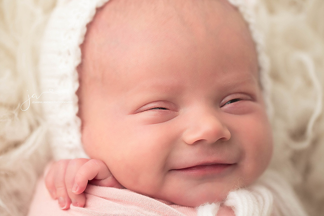 Baby Girl Smiling