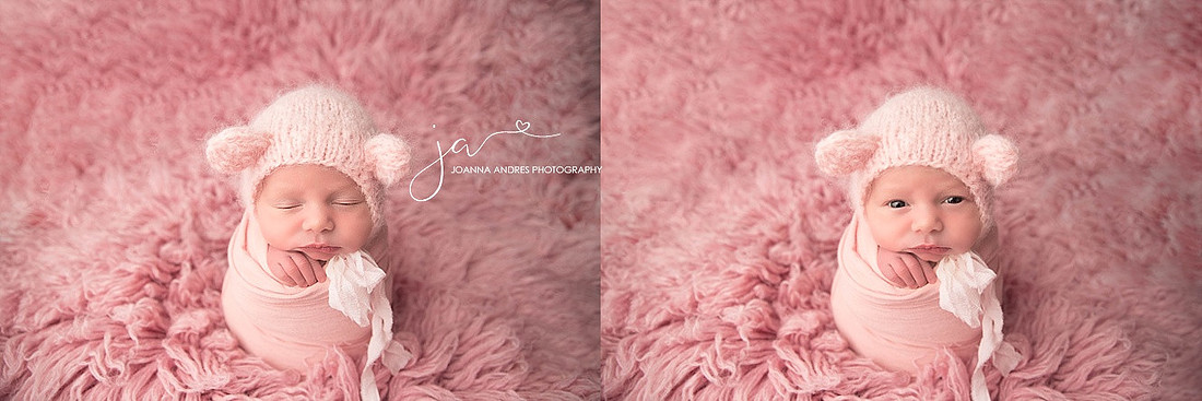 Baby Girl in Pinks