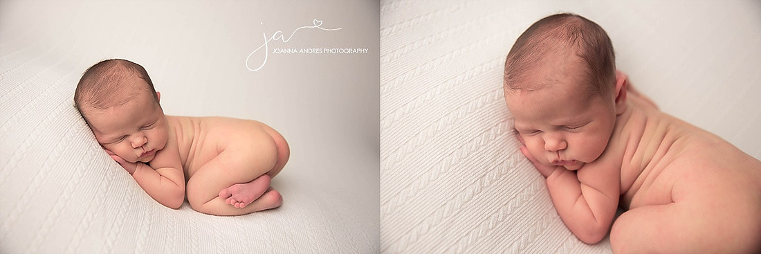 Newborn Baby Girl Bum Up Pose
