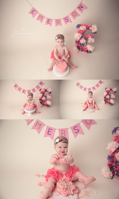 Baby Girl Cake Smash