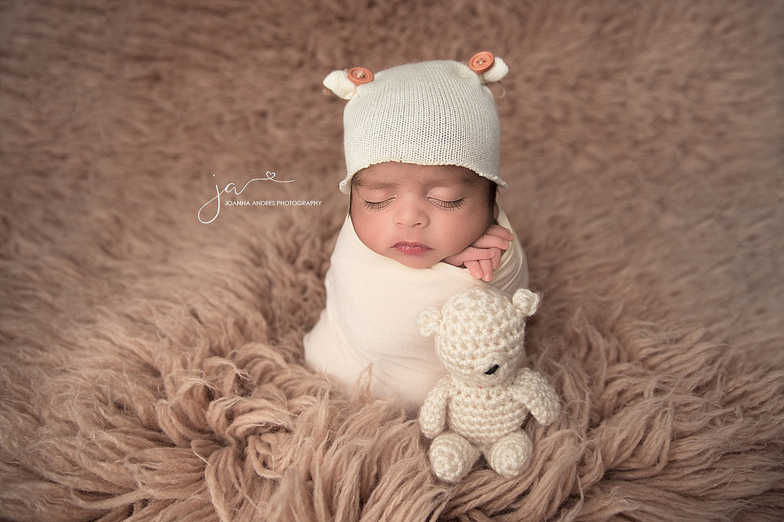Baby Boy wrapped neutrals and creams