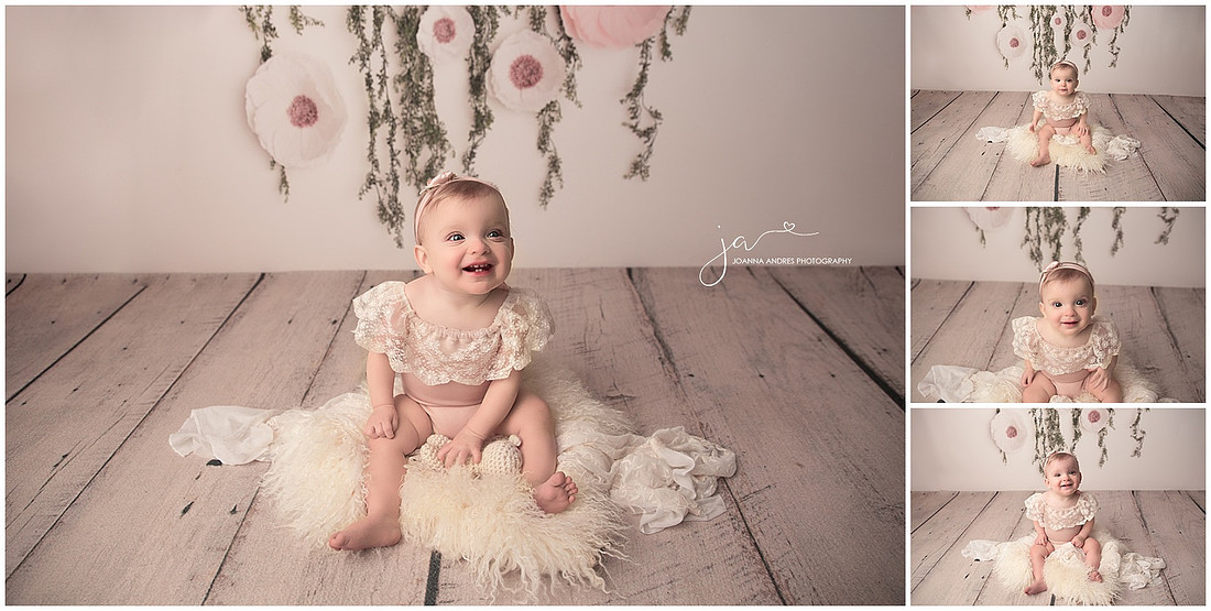 9 Month Milestone Session Collage