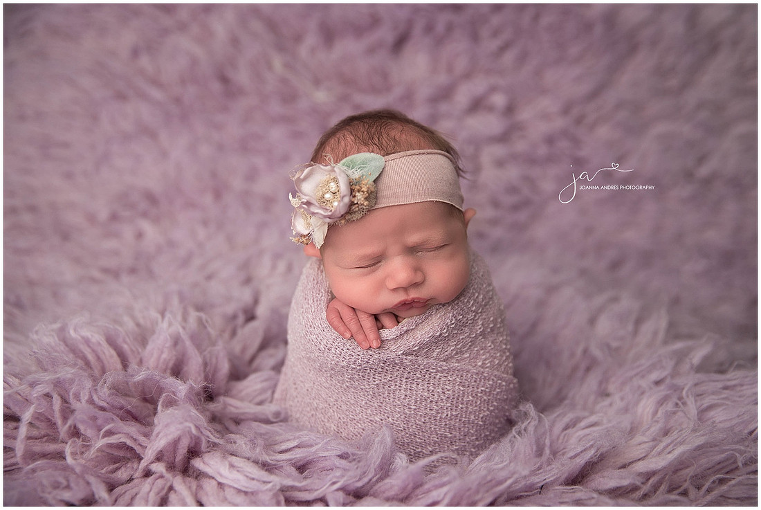 Potato Sack Pose in Purple