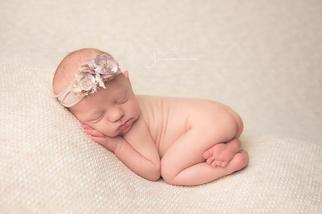 Baby Maren Bum Up Pose