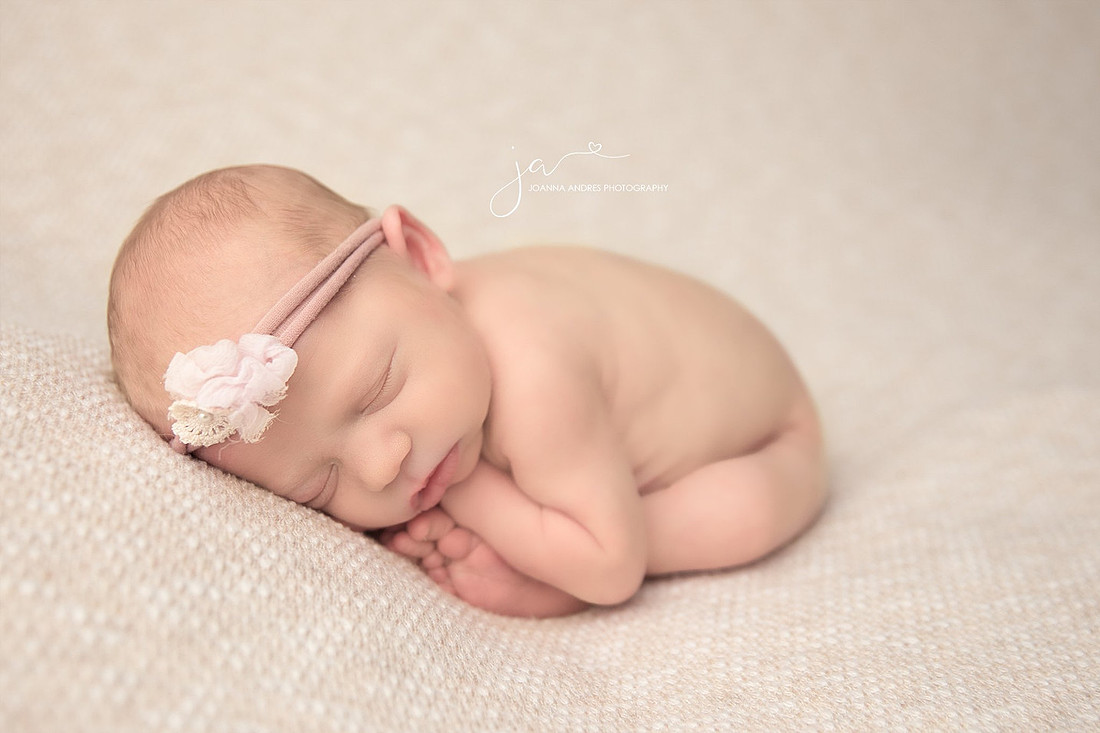 Baby Photography Taco Pose