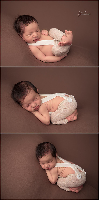 Baby Boy in overalls