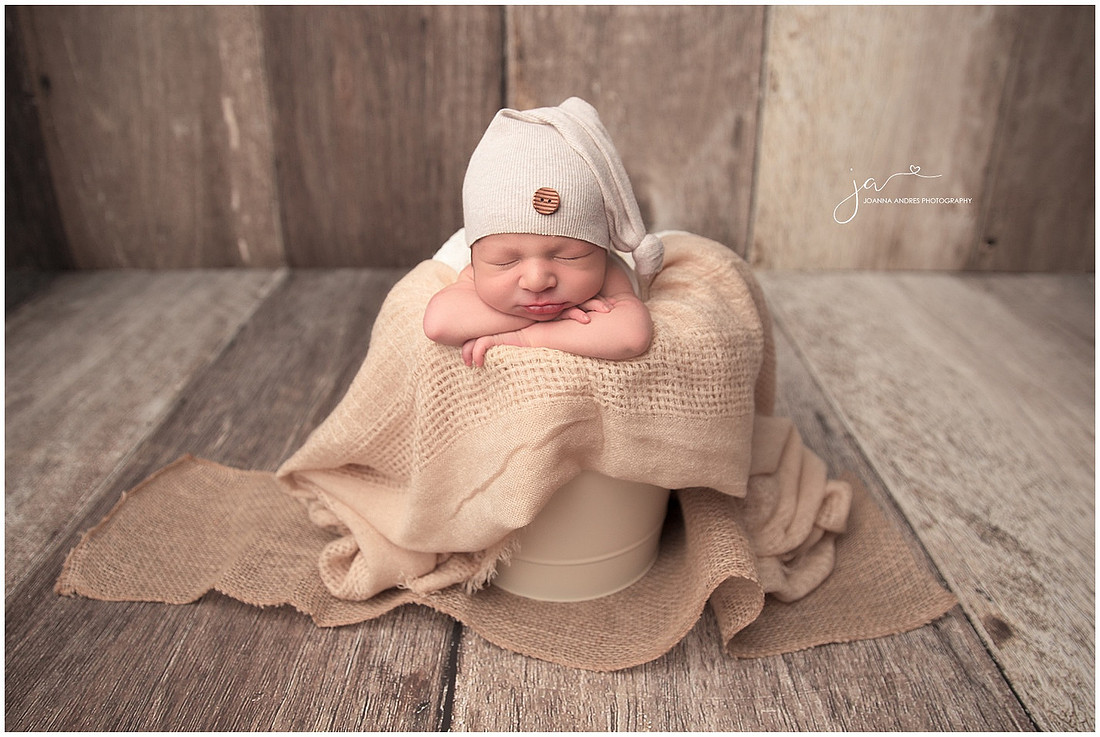 Baby Boy in a Bucket