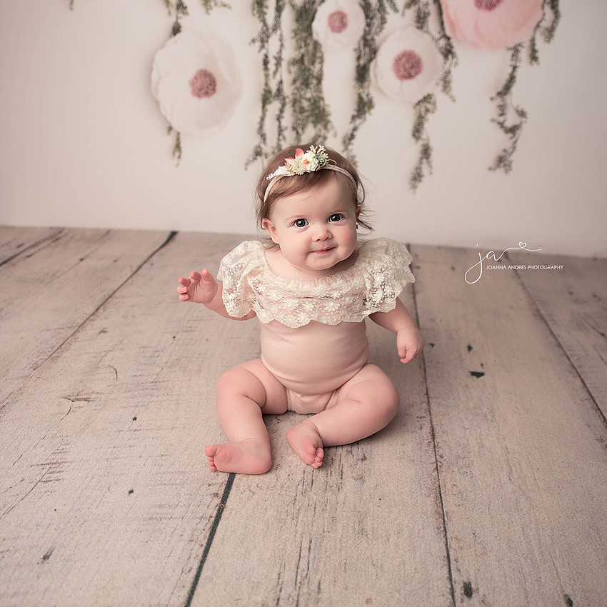 Baby Girl in Pinks