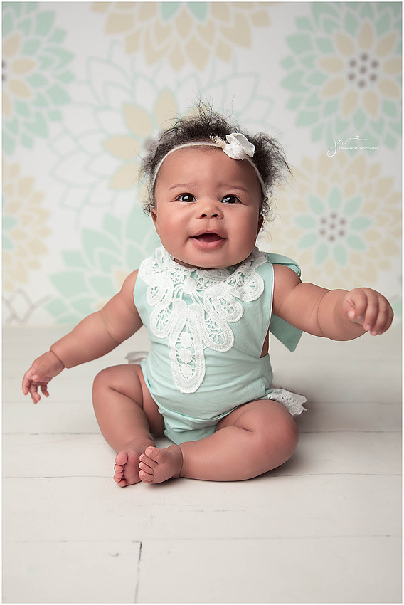Baby Raelynn SItting Up