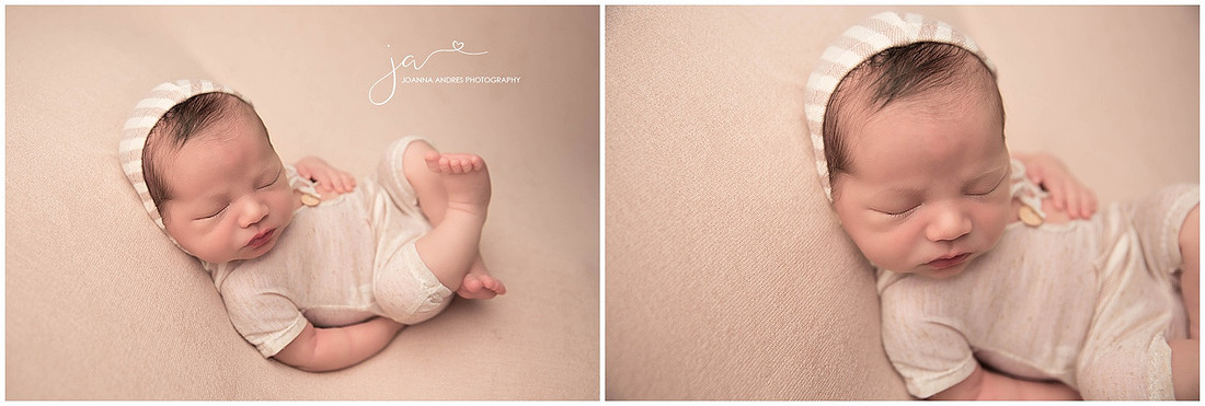 Baby in Neutrals and Hat
