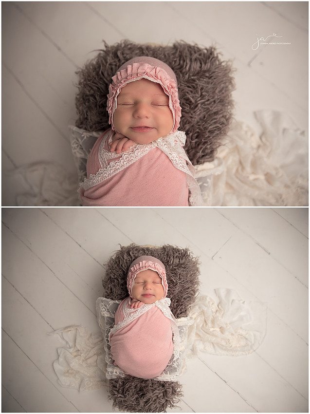 Baby Charlotte Smiling