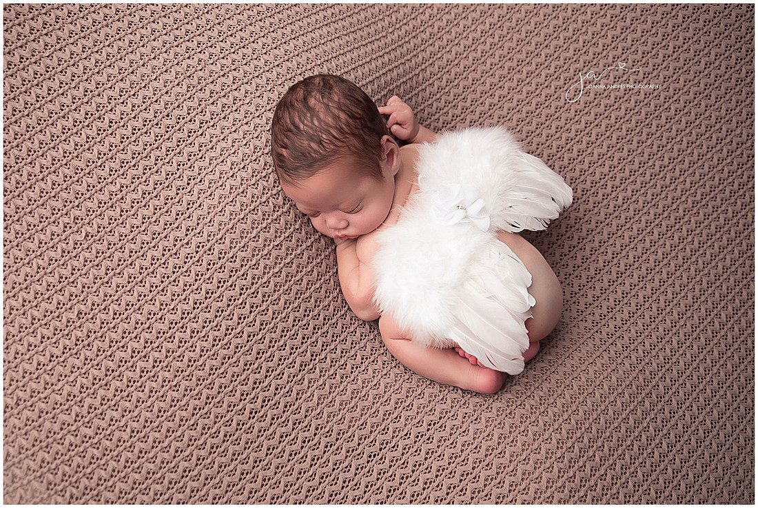 Baby Boy with Angel Wings