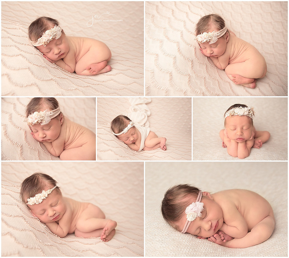 Baby Savannah collage of images
