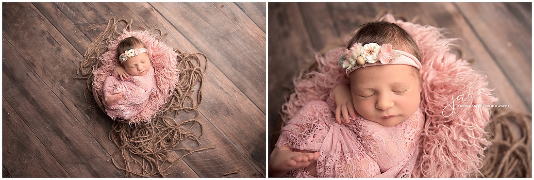 Baby Savannah in pinks