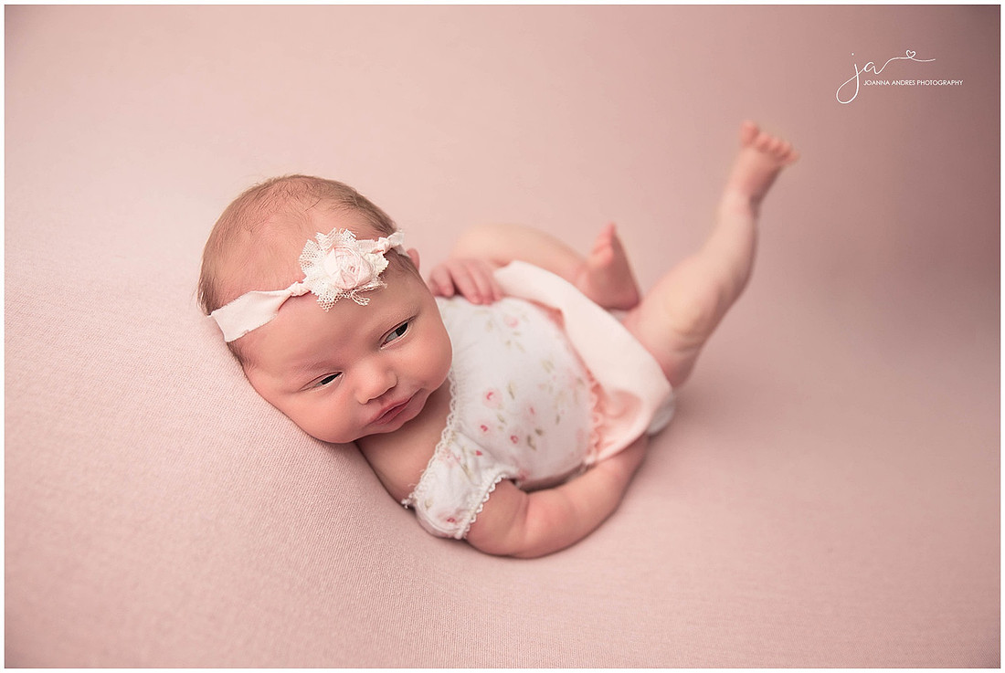 Baby Girl Pointing her toes