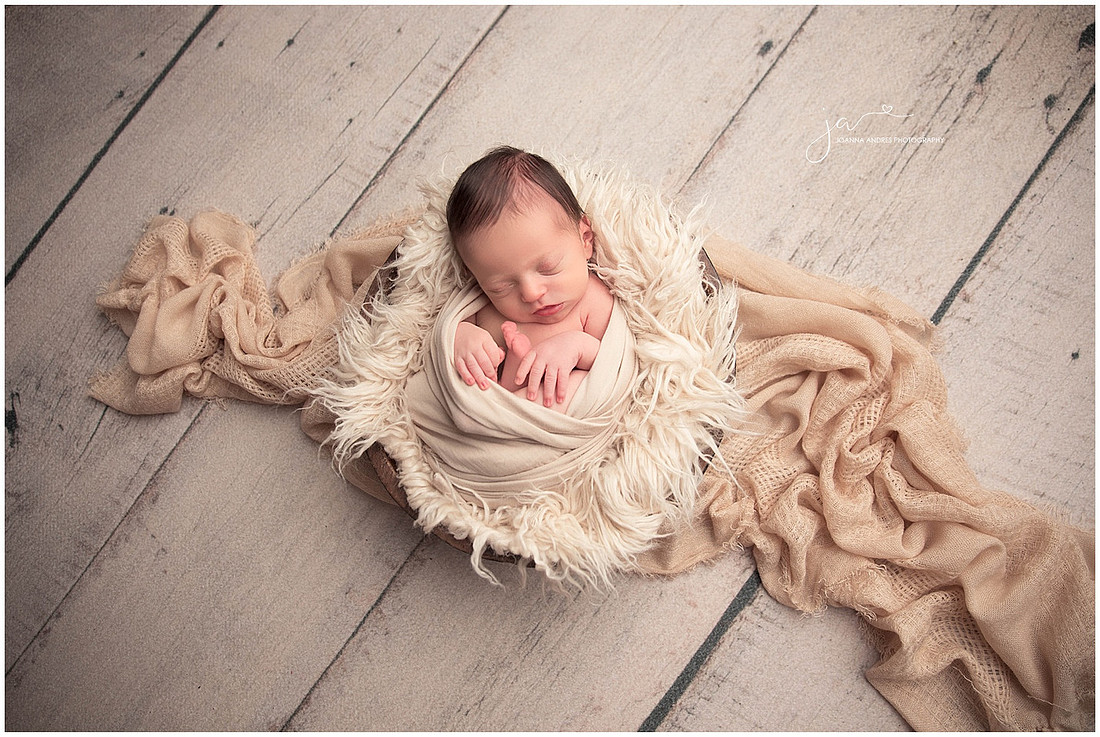 Baby Boy In Neutrals