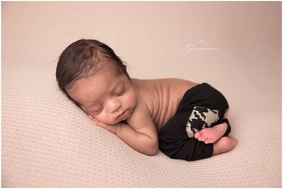 Baby in Black Pants