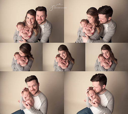 Baby Boy with Parent Collage of images