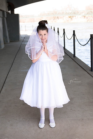 First Communion Outdoor Photo