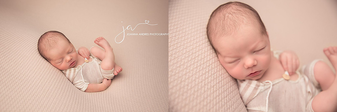 Newborn Baby Boy Huck Finn Pose