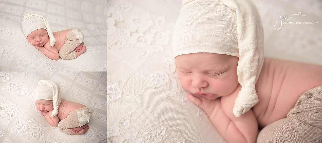 Baby Girl Collage in neutrals