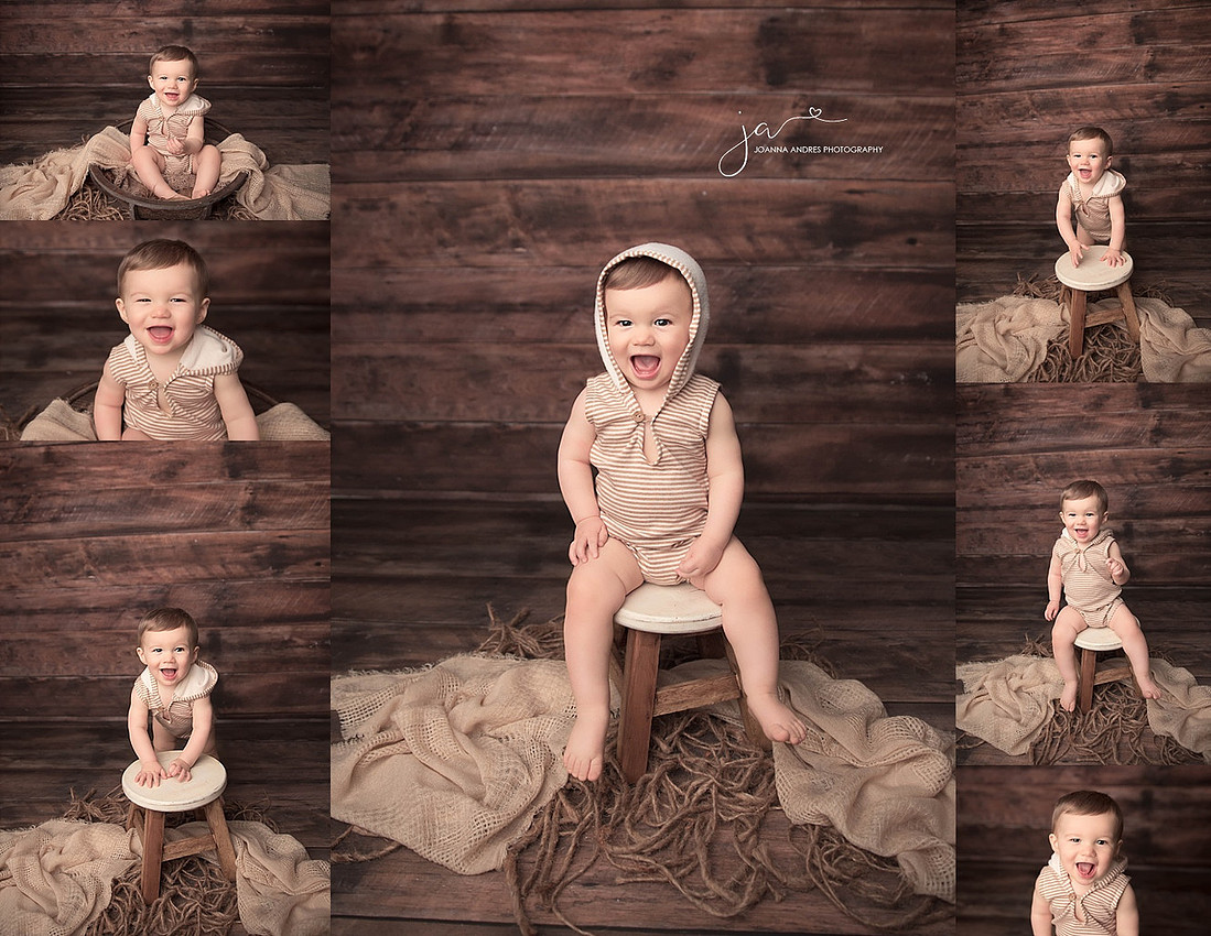 1st Birthday Collage