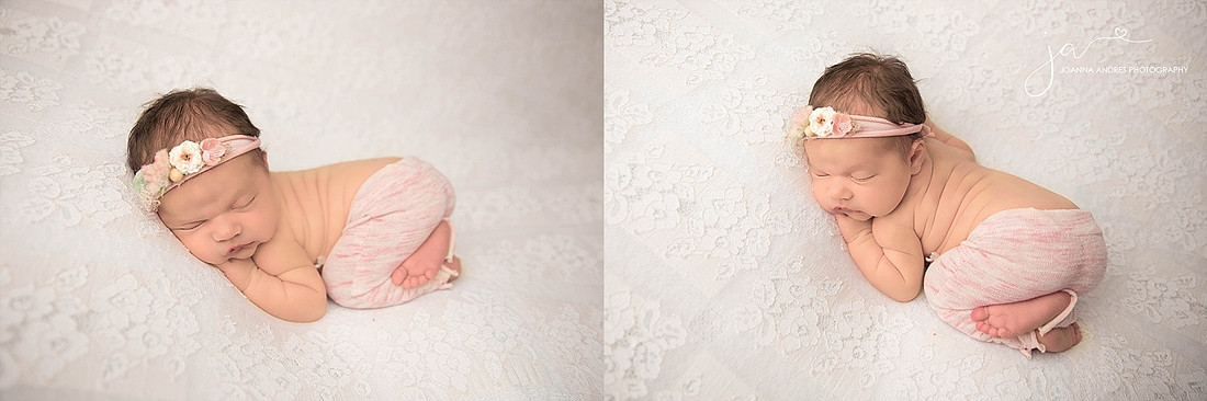 Baby Girl Bum Up with Pink outfit and Headband